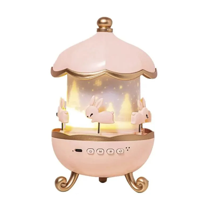 Veilleuse à projection Carrousel Étoilé™– Le manège lumineux qui berce les rêves
