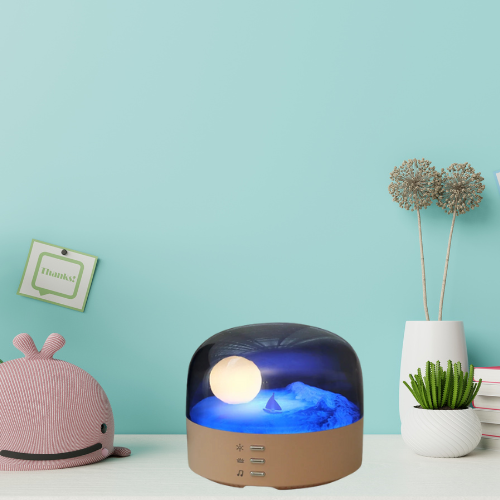 Veilleuse à Projection ZenMoon™ : Veilleuse à Projection Apaisante et Bluetooth
