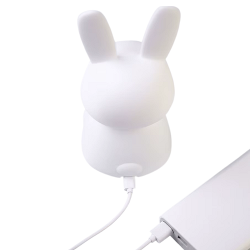 Veilleuse sans fil GlowBunny™ – Le Lapin Douce et Apaisante