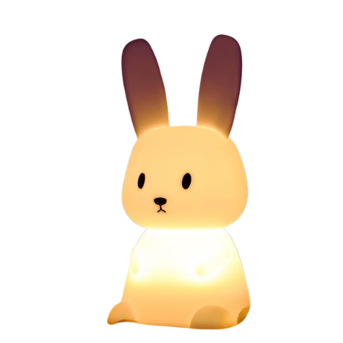 Veilleuse sans fil GlowBunny™ – Le Lapin Douce et Apaisante