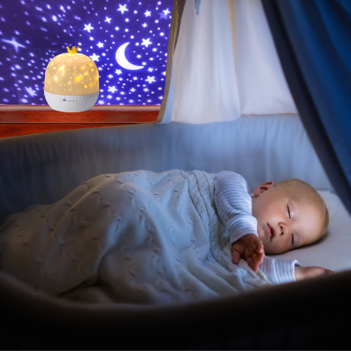 Veilleuse à projection Poseilight™ - La Veilleuse à Projection Pour Enfant Rassurante et Magic
