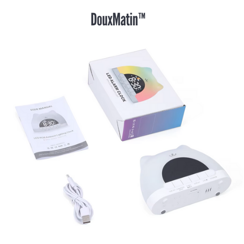 Veilleuse réveil DouxMatin™ – Le compagnon des réveils tendres et joyeux
