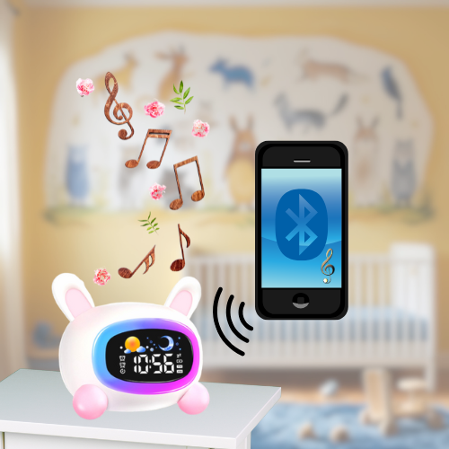 Veilleuse Réveil Enfant DodoBuddy™— Le compagnon malin pour des nuits sereines.