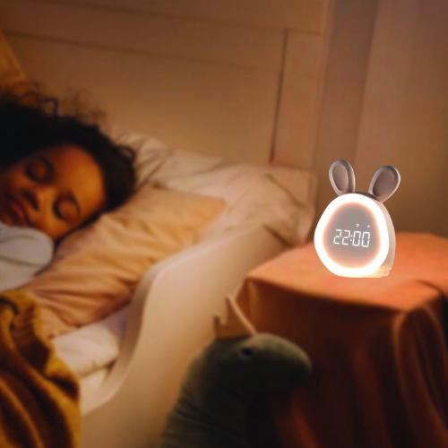Veilleuse Réveil enfant Lapidodo™ – Compagnon du sommeil doux et éducatif
