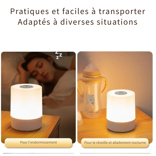 Veilleuse d'allaitement NoctiLight™– Éclairage LED ajustable pour veiller bébé en toute sérénité