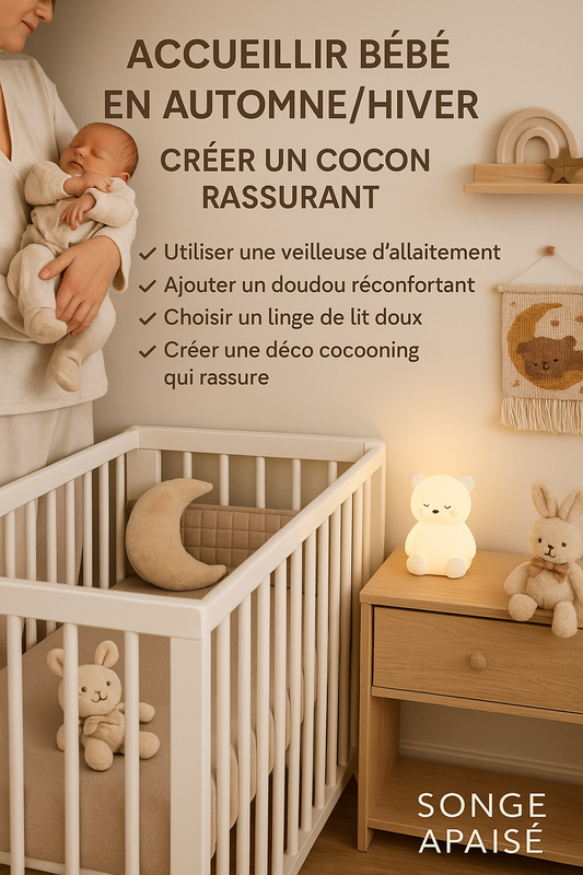 🍁❄️ Accueillir bébé en automne/hiver : comment créer un cocon rassurant ? ❄️🍁