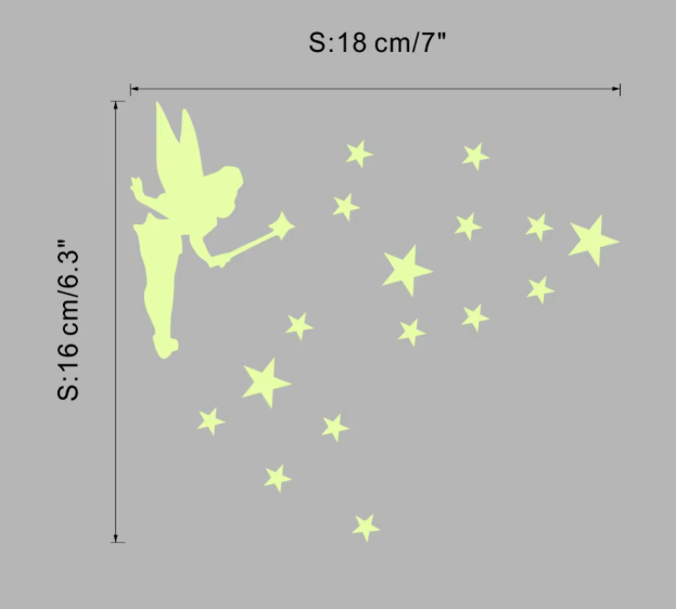 GlowKid™ –Le sticker phosphorescent pour chambre d’enfant