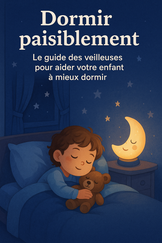 Ebook "Dormir paisiblement : Le guide des veilleuses pour aider votre enfant à mieux dormir"