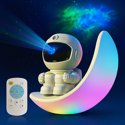 Veilleuse à projection AstroLune™: L’astronaute qui éclaire les rêves de votre enfant