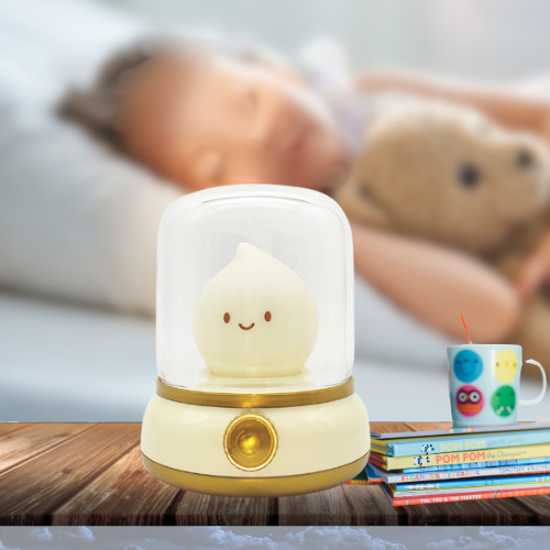 Veilleuse sans fil LumaCozy™ La Veilleuse LED Douce et Rechargeable par USB