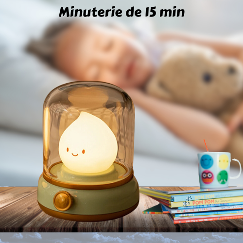 Veilleuse sans fil LumaCozy™ La Veilleuse LED Douce et Rechargeable par USB