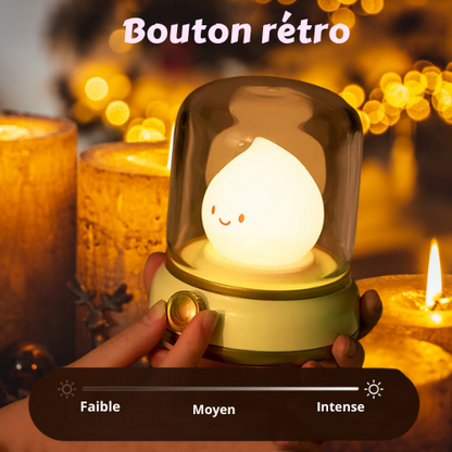 Veilleuse sans fil LumaCozy™ La Veilleuse LED Douce et Rechargeable par USB