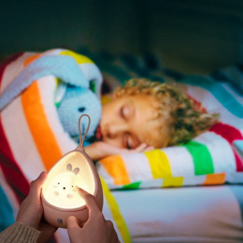 Veilleuse bébé murale Lapinéo™ - La Veilleuse Murale Qui Rassure et Apaise Votre Bébé