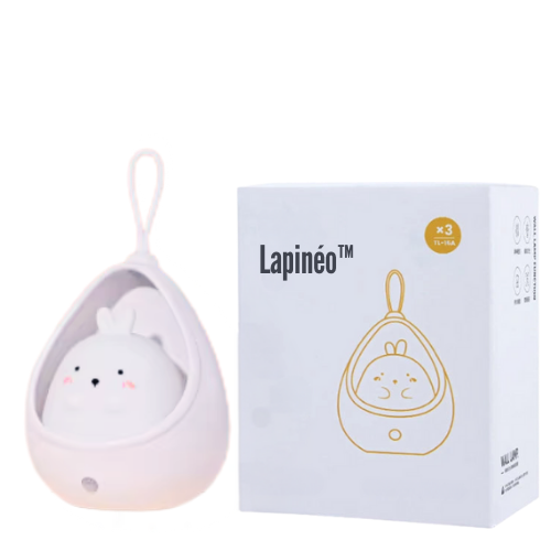 Veilleuse bébé murale Lapinéo™ - La Veilleuse Murale Qui Rassure et Apaise Votre Bébé