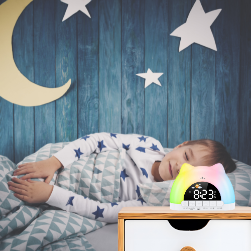 Veilleuse réveil DouxMatin™ – Le compagnon des réveils tendres et joyeux