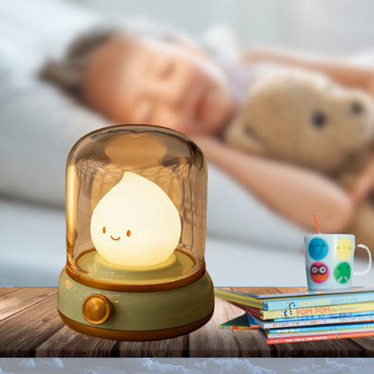 Veilleuse sans fil LumaCozy™ La Veilleuse LED Douce et Rechargeable par USB