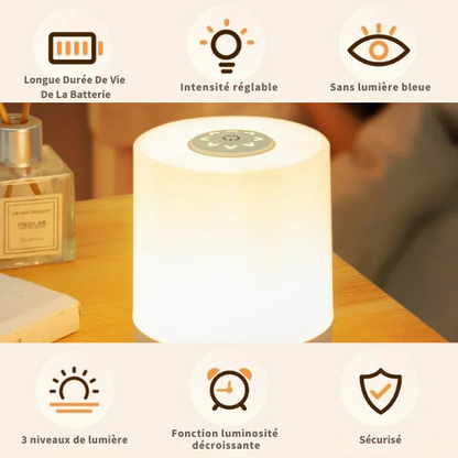 Veilleuse d'allaitement NoctiLight™– Éclairage LED ajustable pour veiller bébé en toute sérénité